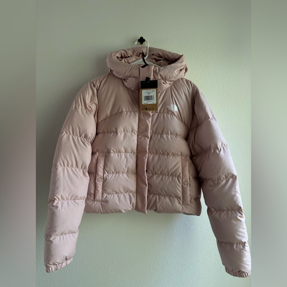 THE NORTH FACE WOMENS BALTIC HOODED DOWN PUFFER JACKET